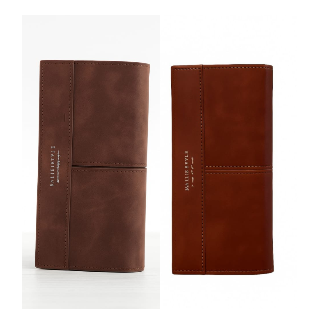 Balisi Premium PU Leather Long Wallet - With Free Delivery