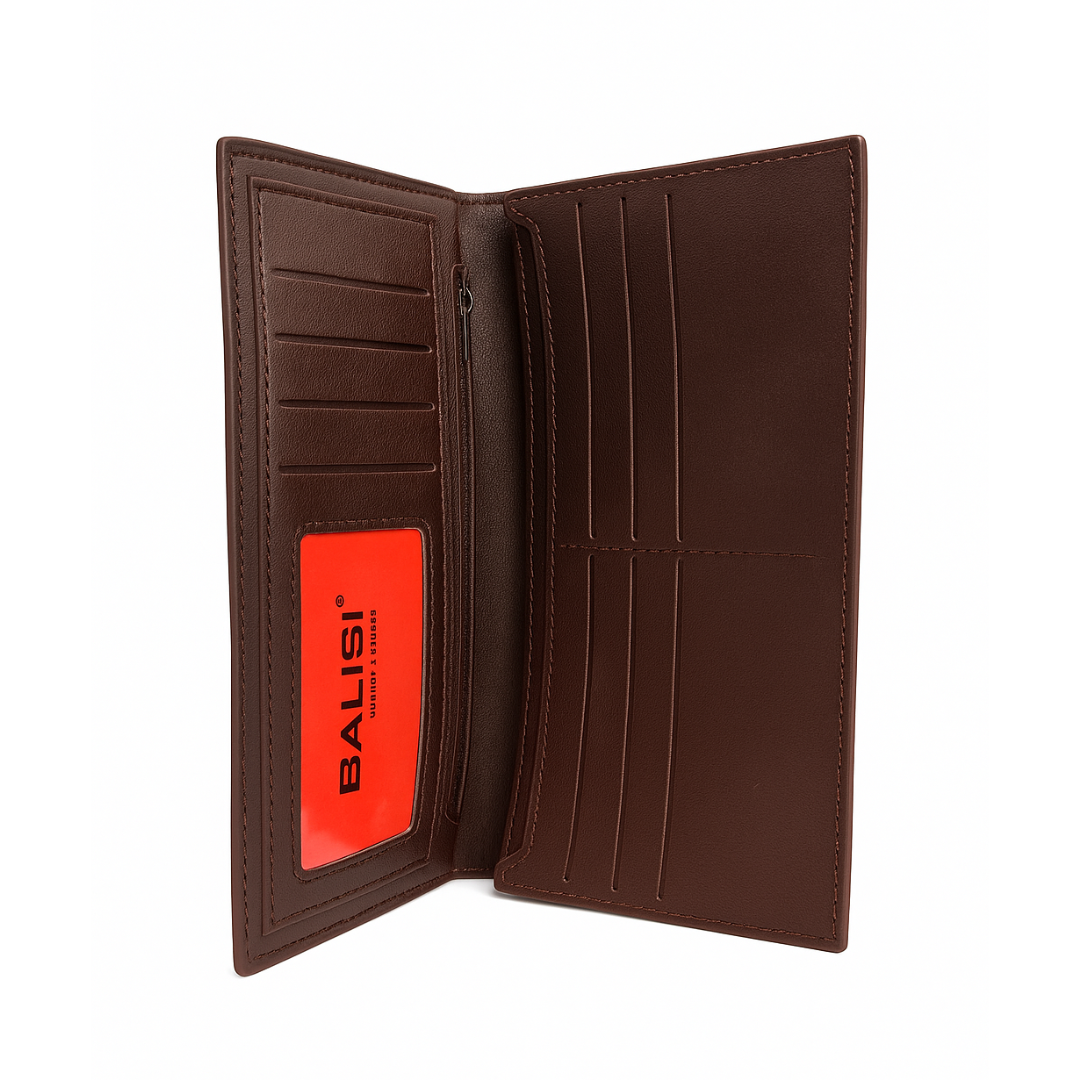 BLS Premium Leather Wallet – Slim, Stylish & Durable - With Free Delivery