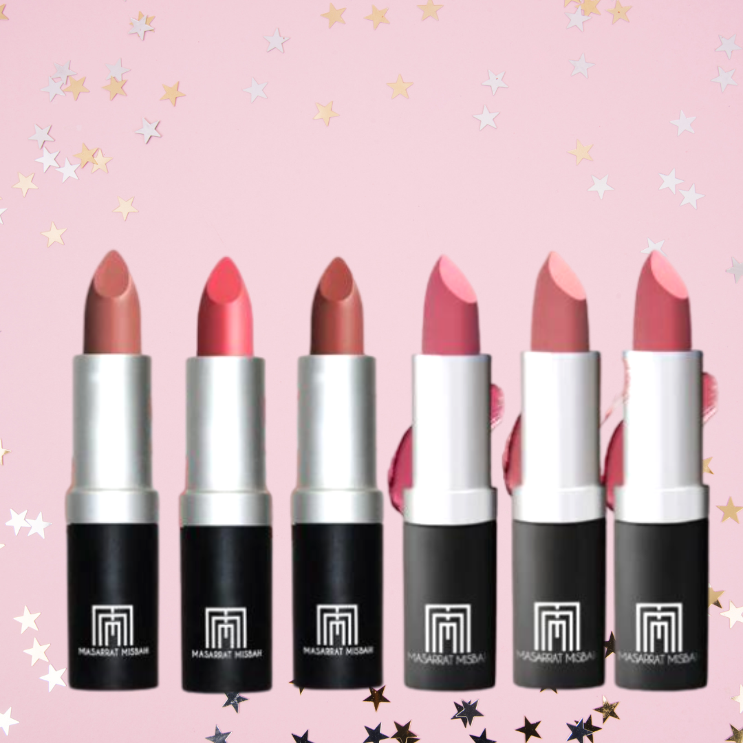 12-in-1 Masarrat Misbah Matte Lipstick Bundle | Long-Lasting & Smudge-Proof