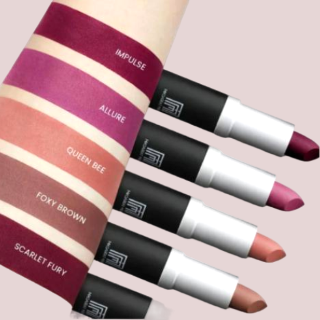 12-in-1 Masarrat Misbah Matte Lipstick Bundle | Long-Lasting & Smudge-Proof